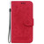 For iPhone 14 Pro Butterfly Rose Embossed Leather Phone Case(Red)