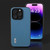 For iPhone 13 Pro Max ABEEL Haze Texture PU Phone Case(Sky Blue)