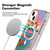 For iPhone 13 Marble Pattern Dual-side IMD Magsafe TPU Phone Case(Dream Butterfly)