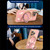 For iPhone 11 Multifunction Electroplating MagSafe Holder Phone Case(Pink)
