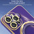 For iPhone 15 Multifunction Electroplating MagSafe Holder Phone Case(Dark Purple)