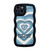 For iPhone 14 Wavy Lambskin Love TPU Phone Case(Blue)