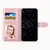For iPhone 15 Pro Stitching Calf Texture Buckle Leather Phone Case(Rose Gold)