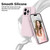 For iPhone 13 LK MagSafe Magnetic Silicone Phone Case(Pink)