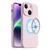 For iPhone 15 LK MagSafe Magnetic Silicone Phone Case(Pink)