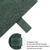 For iPhone 15 Mandala Embossed Flip Leather Phone Case(Green)