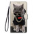 For Samsung Galaxy M31s Coloured Drawing Cross Texture Horizontal Flip PU Leather Case with Holder & Card Slots & Wallet & Lanyard(Golden Chain Grey Cat)