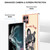 For Samsung Galaxy S22 Ultra 5G Electroplating Marble Dual-side IMD Phone Case(Lucky Dog)