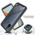 For OnePlus Nord N100 Starry Sky Solid Color Series Shockproof PC + TPU Protective Case(Royal Blue)