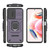 For Xiaomi Redmi Note 12 4G Global Sliding Camshield TPU + PC Shockproof Phone Case with Holder(Purple) For Xiaomi Redmi Note 12 4G Global Sliding Camshield TPU + PC Shockproof Phone Case with Holder(Purple)