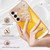 For Samsung Galaxy S23 FE 5G Electroplating Marble Dual-side IMD Phone Case(Draft Beer)