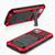 For iPhone 15 Plus R-JUST Shockproof Life Waterproof Dust-proof Metal + Silicone Phone Case with Holder(Red)