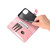 For iPhone 15 Plus AZNS Skin Feel Calf Texture Flip Leather Phone Case(Rose Gold)