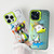 For iPhone 11 Double Layer Color Silver Series Animal Oil Painting Phone Case(Big Eyed Cat) For iPhone 11 Double Layer Color Silver Series Animal Oil Painting Phone Case(Big Eyed Cat)
