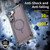 For Samsung Galaxy S23+ 5G Skin Feel TPU + PC MagSafe Magnetic Phone Case(Transparent Black)