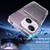 For iPhone 15 Crystal Clear Flip Card Slot Phone Case(Transparent)