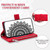 For iPhone 11 Pro Multi-Card Totem Zipper Leather Phone Case(Red) For iPhone 11 Pro Multi-Card Totem Zipper Leather Phone Case(Red)