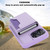 For iPhone 11 Pro RFID Anti-theft Detachable Card Bag Leather Phone Case(Purple) For iPhone 11 Pro RFID Anti-theft Detachable Card Bag Leather Phone Case(Purple)