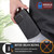 For Xiaomi 13 TTUDRCH RFID Retro Texture Leather Phone Case(Black)