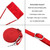 For Xiaomi 13 Lite Dream Triangle Leather Phone Case with Lanyard(Red)