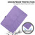 For Samsung Galaxy Tab A7 Lite T220 Tree Life Embossed Rotation Leather Tablet Case(Purple)