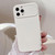 For iPhone 14 Pro Large Window Frosted TPU Phone Case(White)