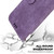 For iPhone 15 Little Tiger Embossed Leather Phone Case(Purple)