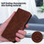 For iPhone 13 Pro Max Skin Feeling Oil Leather Texture PU + TPU Phone Case(Brown)