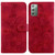 For Samsung Galaxy Note20 Lily Embossed Leather Phone Case(Red) For Samsung Galaxy Note20 Lily Embossed Leather Phone Case(Red)