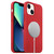 For iPhone 13 MagSafe Liquid Silicone Full Coverage Phone Case(Red)