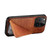 For iPhone 12 Pro Max Imitation Crocodile Leather Back Phone Case with Holder(Brown)