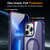 For iPhone 13 Pro MagSafe Magnetic Rotating Holder Phone Case(Klein Blue)