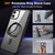 For iPhone 12 / 12 Pro MagSafe Magnetic Rotating Holder Phone Case(Black)