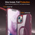 For iPhone 15 MagSafe Magnetic Rotating Holder Phone Case(Wine Red)