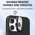 For iPhone 15 Pro Skin Feel Lens Holder PC + TPU Phone Case(Black)