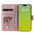 For iPhone 15 Plus Multifunctional Horizontal Flip Leather Phone Case with Three Card Slot(Rose Gold)