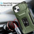 For iPhone 14 Plus Sliding Camshield Holder Phone Case(Alpine Green)