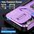 For iPhone 14 Pro Sliding Camshield Holder Phone Case(Purple)