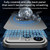 For iPhone 14 Large Window MagSafe Skin Feel PC Phone Case(Silver Gray)
