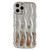 For iPhone 12 Pro Max Wave Texture Bright TPU Phone Case(Silver)