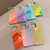 For iPhone 14 Plus Mirror Glitter IMD Phone Case(Pink)