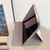 For iPad 10th Gen 10.9 2022 Painted Magnetic Split Leather Tablet Case(Time Clock)