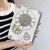 For iPad 10th Gen 10.9 2022 Painted Magnetic Split Leather Tablet Case(Time Clock)