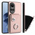 For iPhone 15 Pro Datura Flower Embossed Flip Leather Phone Case(Red)