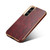 For Samsung Galaxy S23 5G Denior Oil Wax Leather Electroplating Phone Case(Red) For Samsung Galaxy S23 5G Denior Oil Wax Leather Electroplating Phone Case(Red)