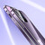 For iPhone 11 Magnetic Double-buckle HD Tempered Glass Phone Case(Silver)