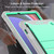 For Samsung Galaxy Tab S9 Shockproof Silicone Hybrid PC Tablet Case with Holder(Mint Green + Grey) For Samsung Galaxy Tab S9 Shockproof Silicone Hybrid PC Tablet Case with Holder(Mint Green + Grey)