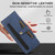 For Samsung Galaxy Z Fold4 Multifunctional Folding Phone Leather Case(Blue)