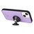 For iPhone 13 mini BETOPNICE BN-005 2 in 1 Detachable Imitate Genuine Leather Phone Case(Light Purple)