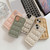 For iPhone 11 Pro Max 3D Grid Texture TPU Phone Case(White)